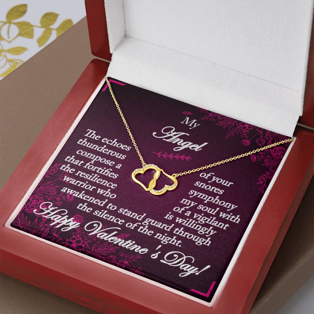 To My Wife- Your Thunderous Snores - Everlasting Love Necklace