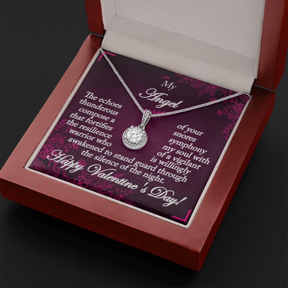 To My Wife- Your Thunderous Snores - Eternal Hope Necklace